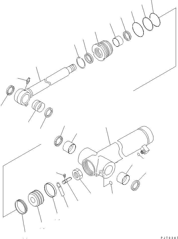 Схема запчастей Komatsu PC78UU-6 - ЦИЛИНДР РУКОЯТИ(РУКОЯТЬ CRANE СПЕЦ-Я.) (С ПРЕДОТВРАЩЕНИЕМ СМЕЩЕНИЯ КЛАПАН) (ВНУТР. ЧАСТИ) ОСНОВН. КОМПОНЕНТЫ И РЕМКОМПЛЕКТЫ