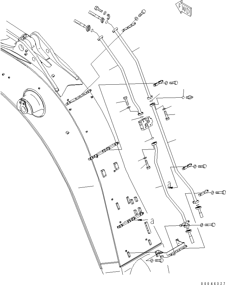 Схема запчастей Komatsu PC800LC-8R - СТРЕЛА (8.M) (ЦИЛИНДР РУКОЯТИТРУБЫ) (/) (ДЛЯ ЭКСКАВАТ.) (С DRIFT PREВЕНТИЛЯТОРION) РАБОЧЕЕ ОБОРУДОВАНИЕ