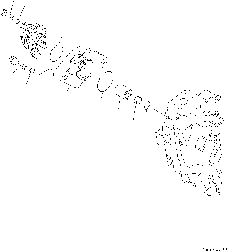 Схема запчастей Komatsu PC800LC-8 - ОСНОВН. НАСОС (EQUIP С ДОПОЛН. НАСОС) (/)(№-) ОСНОВН. КОМПОНЕНТЫ И РЕМКОМПЛЕКТЫ
