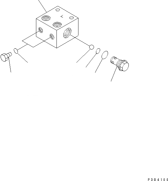 Схема запчастей Komatsu PC800LC-8 - КОНТРОЛЬ КЛАПАН ОСНОВН. КОМПОНЕНТЫ И РЕМКОМПЛЕКТЫ