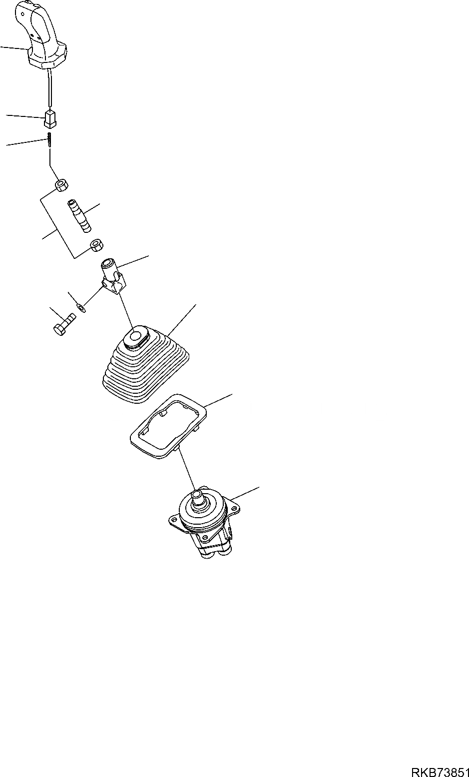 Схема запчастей Komatsu PC80MR-3 - PPC КЛАПАН, ЛЕВ. РАБОЧЕЕ ОБОРУДОВАНИЕ ГИДРАВЛИКА