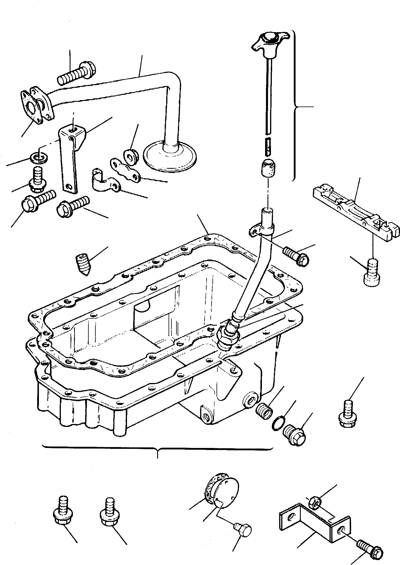 Схема запчастей Komatsu PC95-1 USA - СИСТЕМА СМАЗКИ МАСЛ. НАСОС ДВИГАТЕЛЬ