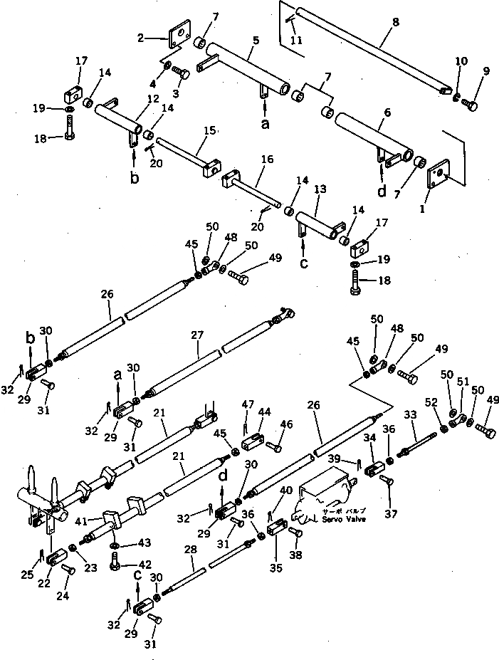 Схема запчастей Komatsu PF3-1 - КЛАПАН МЕХ-М УПРАВЛ-Я (/)(№-.) ПОВОРОТН. И СИСТЕМА УПРАВЛЕНИЯ
