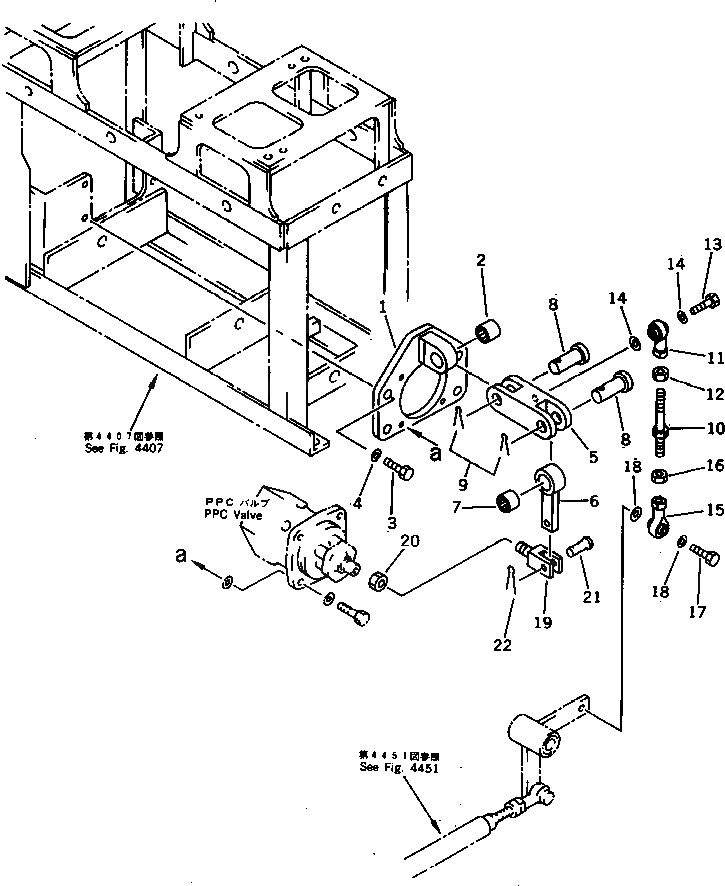 Схема запчастей Komatsu PF3-1 - ПЕДАЛЬ УПРАВЛ-Я И СОЕДИНИТЕЛЬН. ЗВЕНОEGE (ДЛЯ 2-Я СТРЕЛА) (/) ПОВОРОТН. И СИСТЕМА УПРАВЛЕНИЯ