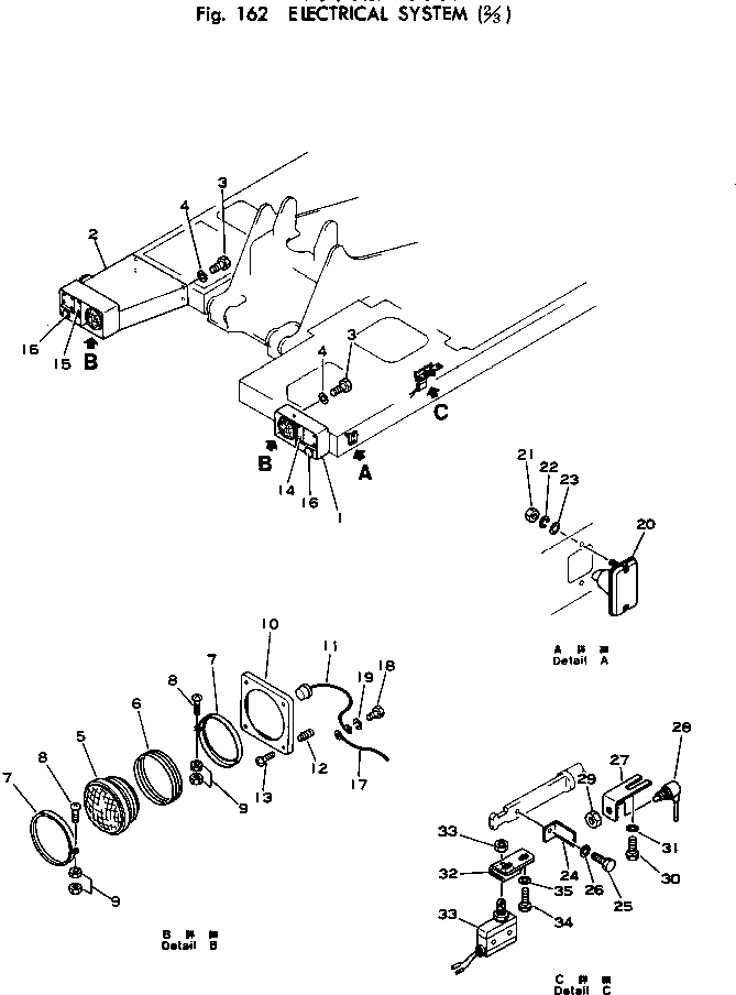 Схема запчастей Komatsu PW100-1 - ЭЛЕКТРИКА (/) КОМПОНЕНТЫ ДВИГАТЕЛЯ И ЭЛЕКТРИКА