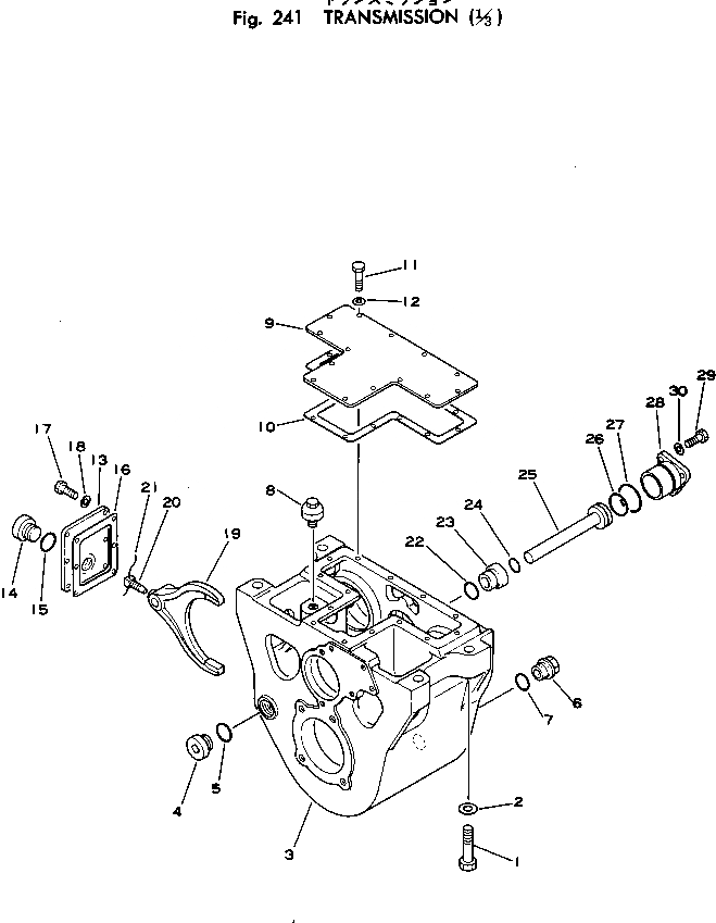 Схема запчастей Komatsu PW100-1 - ТРАНСМИССИЯ (/) ХОД И ТРАНСМИССИЯ