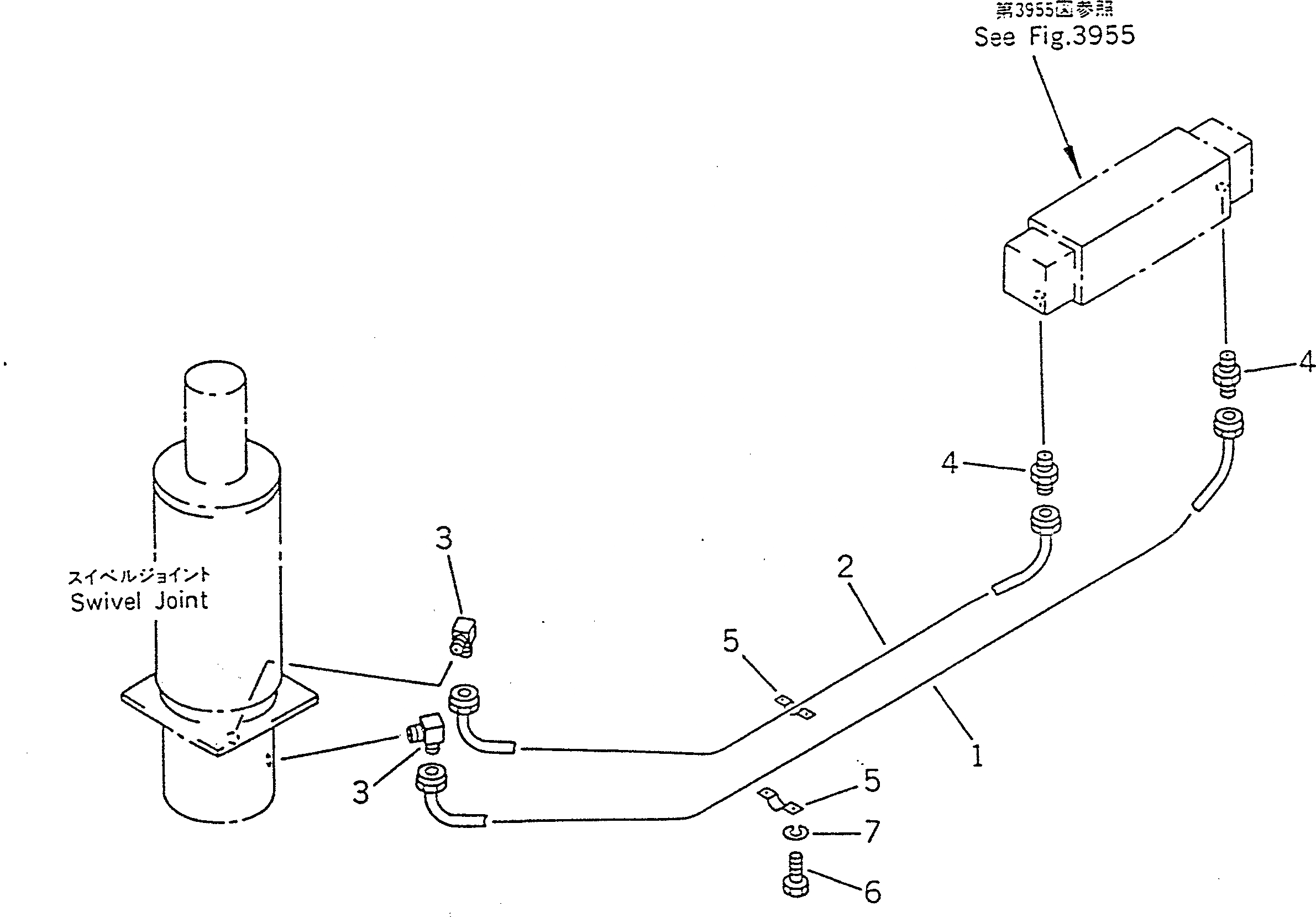 Схема запчастей Komatsu PW100-3 - ОПОРА ВОЗДУХОВОД (НИЖН.) (ЛЕВ.¤ ПРАВ. INDEPENDENT MOVEMENT)(№-) ШАССИ¤ ТРАНСМИССИЯ¤ МОСТ¤ КОЛЕСА И ВОЗД. СИСТЕМА