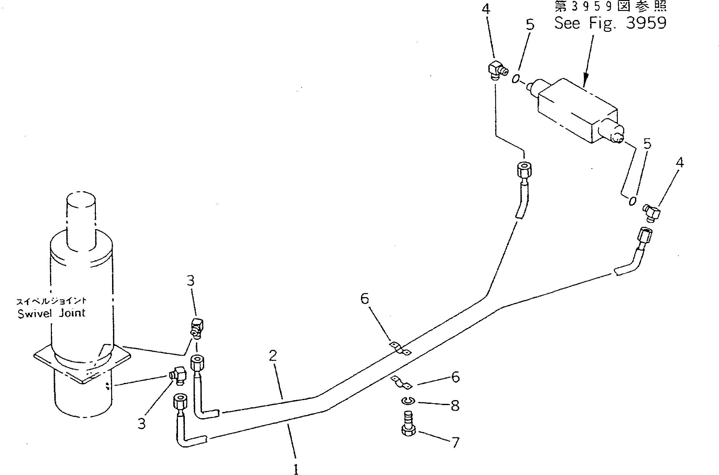 Схема запчастей Komatsu PW100N-3 - ОПОРА ВОЗДУХОВОД (НИЖН.) (ЛЕВ.¤ ПРАВ. INDEPENDENT MOVEMENT) ШАССИ¤ ТРАНСМИССИЯ¤ МОСТ¤ КОЛЕСА И ВОЗД. СИСТЕМА