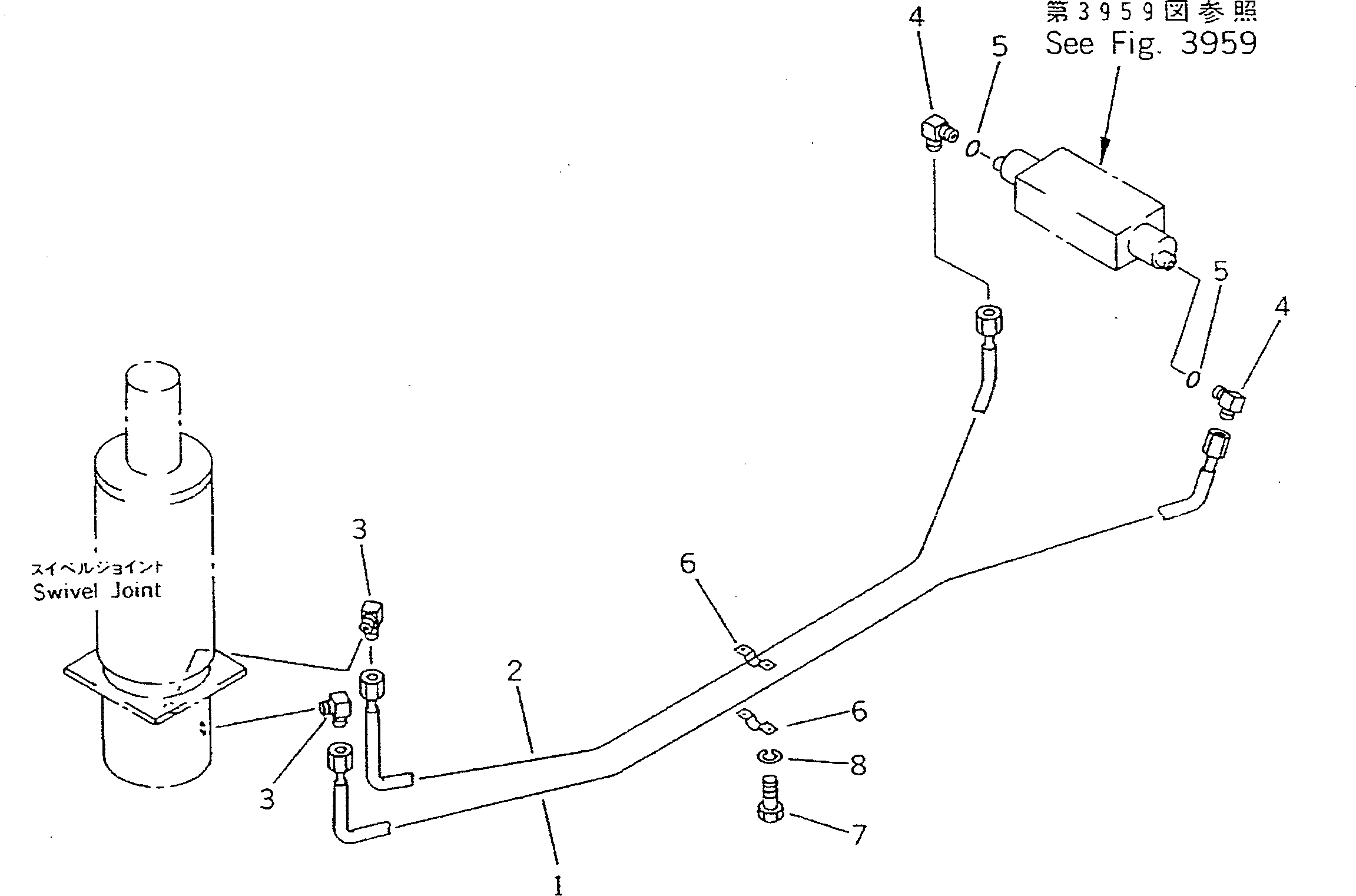 Схема запчастей Komatsu PW100NS-3 - ОПОРА ВОЗДУХОВОД (НИЖН.) (ЛЕВ.¤ ПРАВ. INDEPENDENT MOVEMENT) ШАССИ¤ ТРАНСМИССИЯ¤ МОСТ¤ КОЛЕСА И ВОЗД. СИСТЕМА