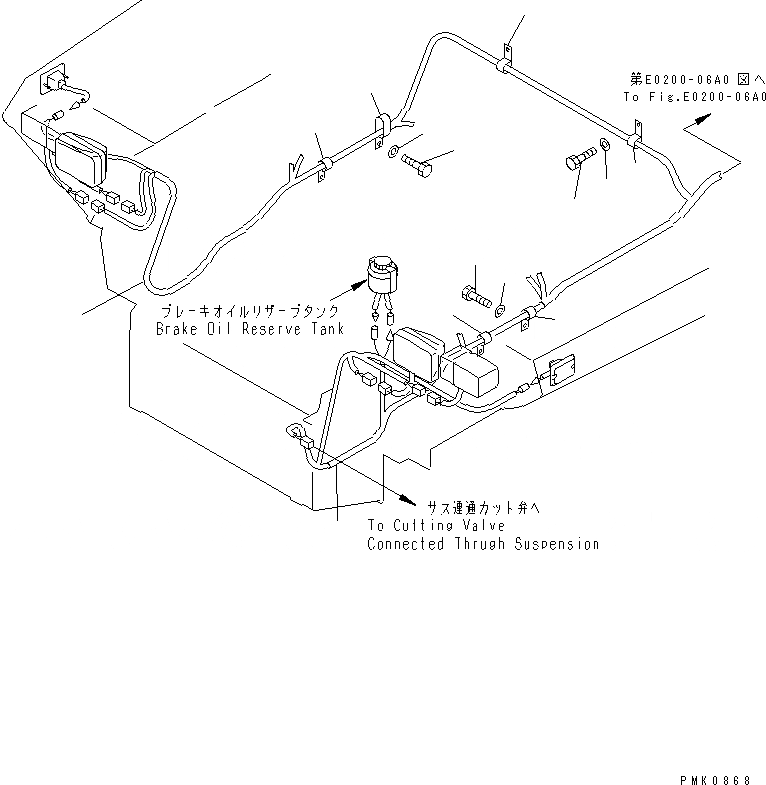 Схема запчастей Komatsu PW128UU-1 - ЭЛЕКТР. (НИЖН.) (ОСНОВН. Э/ПРОВОДКА¤ /)(№-) ЭЛЕКТРИКА