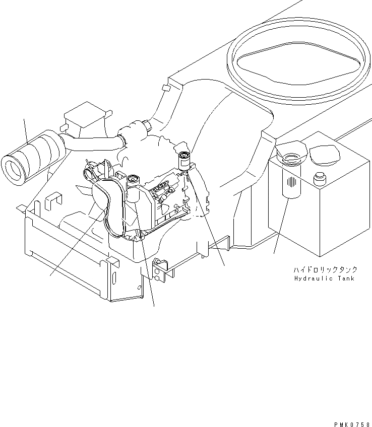 Схема запчастей Komatsu PW128UU-1 - ЭЛЕМЕНТ И V-РЕМЕНЬ КАТАЛОГИ ЗЧ