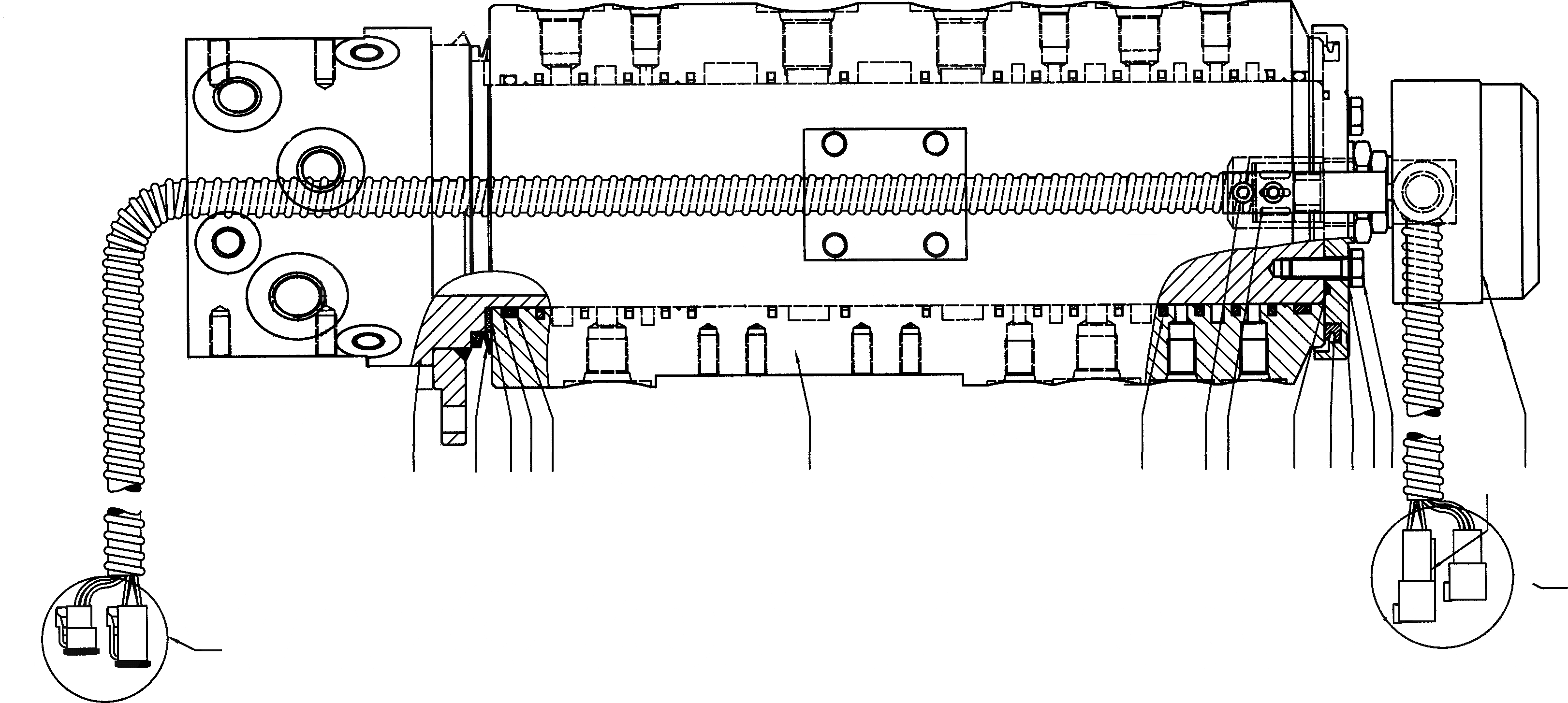 Схема запчастей Komatsu PW130-7K - ПОВОРОТНОЕ СОЕДИНЕНИЕ ОСНОВН. КОМПОНЕНТЫ И РЕМКОМПЛЕКТЫ