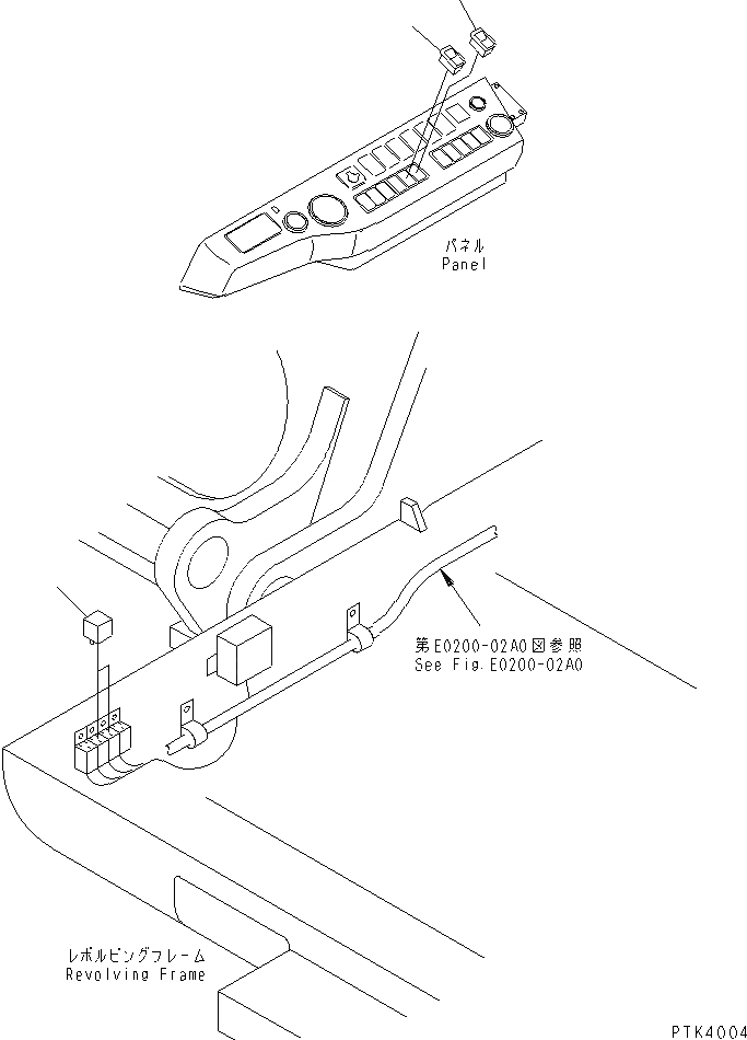 Схема запчастей Komatsu PW130ES-6K - РЕЛЕ И ПЕРЕКЛЮЧАТЕЛЬ (ДЛЯ FOUR ОПОРА)(№K-K8) ЭЛЕКТРИКА