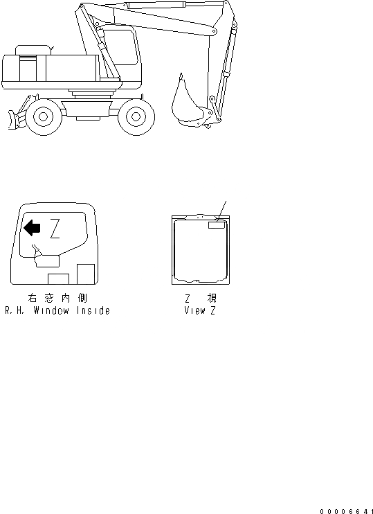 Схема запчастей Komatsu PW130ES-6K - ДОПОЛН. ТАБЛИЧКИ (ДЛЯ UK)(№K-) МАРКИРОВКА