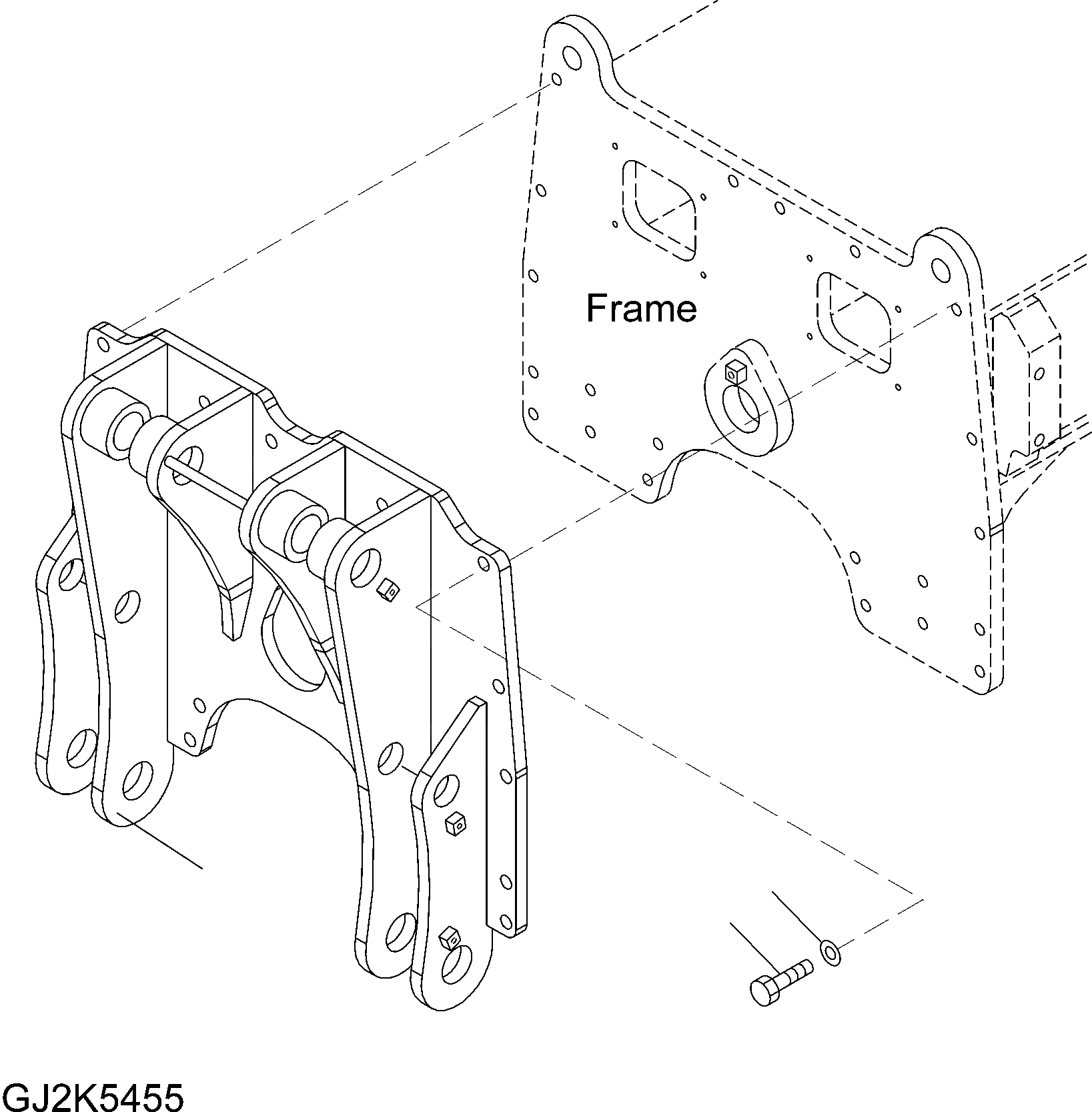 Схема запчастей Komatsu PW140-7 - DOZER ОТВАЛ (DOZER КРЕПЛЕНИЕ) S ПОДВЕСКА И КОЛЕСА