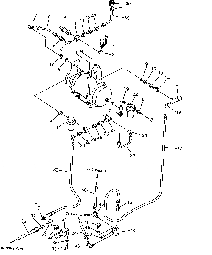 Схема запчастей Komatsu PW150-1 - ВЕРХН. ВОЗДУХОВОД (/8) (ЗАЩИТА¤ ТОРМОЗНОЙ КЛАПАН) (TBG¤ ABE СПЕЦ-Я.) СПЕЦ. APPLICATION ЧАСТИ¤ МАРКИРОВКА¤ ИНСТРУМЕНТ И РЕМКОМПЛЕКТЫ