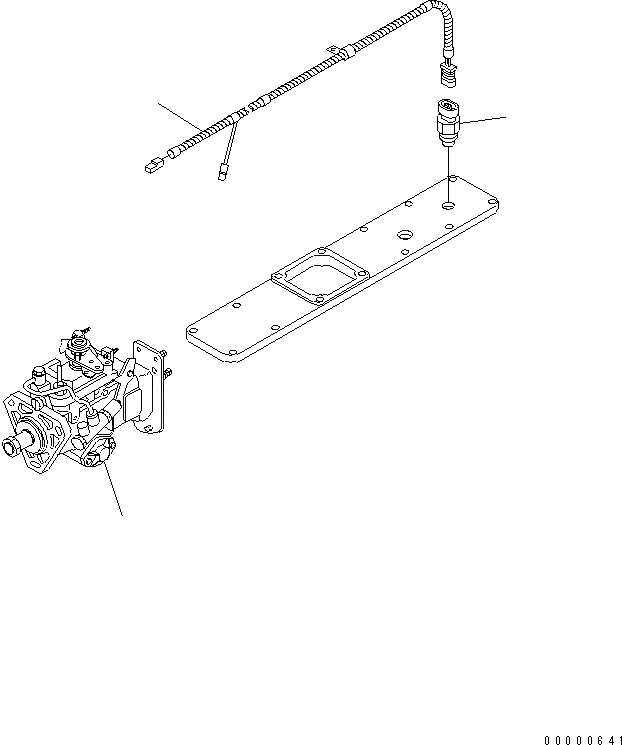 Схема запчастей Komatsu PW160-7 - ТОПЛ. НАСОС AA ДВИГАТЕЛЬ