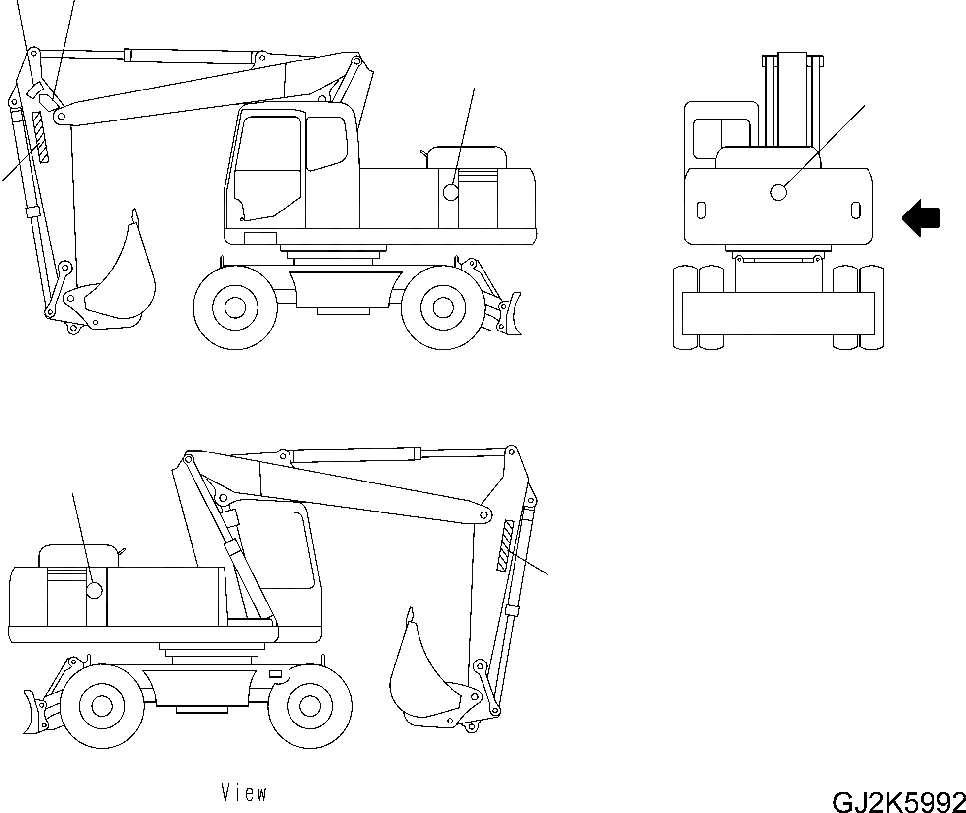 Схема запчастей Komatsu PW160-7 - ДОПОЛН. ТАБЛИЧКИS (ДЛЯ ГЕРМАН. И AUSTRIA) U МАРКИРОВКА