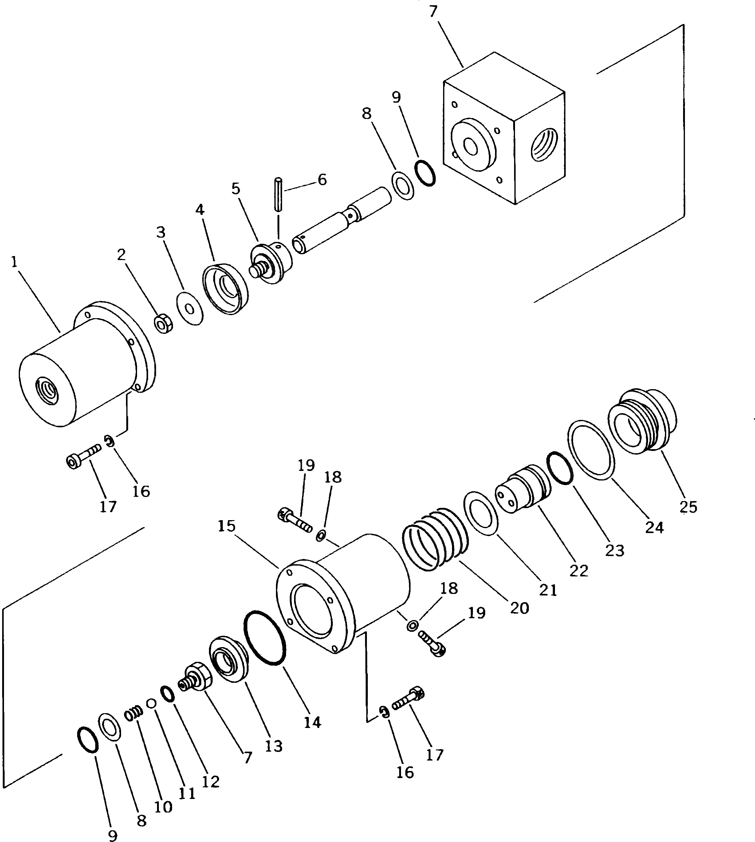 Схема запчастей Komatsu PW170-5K - СТОПОРН. КЛАПАН ПОДВЕСКИ ШАССИ¤ ТРАНСМИССИЯ¤ МОСТ¤ КОЛЕСА И ВОЗД. СИСТЕМА