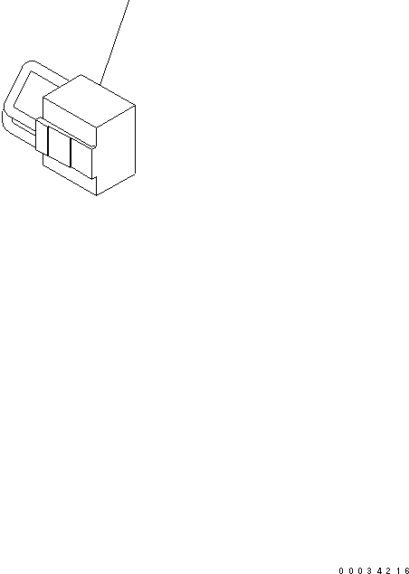 Схема запчастей Komatsu PW180-7K - ПЕРЕКЛЮЧАТЕЛЬ (КОННЕКТОР ВЫБОРА МОДЕЛИ) (KPH) (EXCEPT ГЕРМАН. И AUSTRIA) КАБИНА ОПЕРАТОРА И СИСТЕМА УПРАВЛЕНИЯ