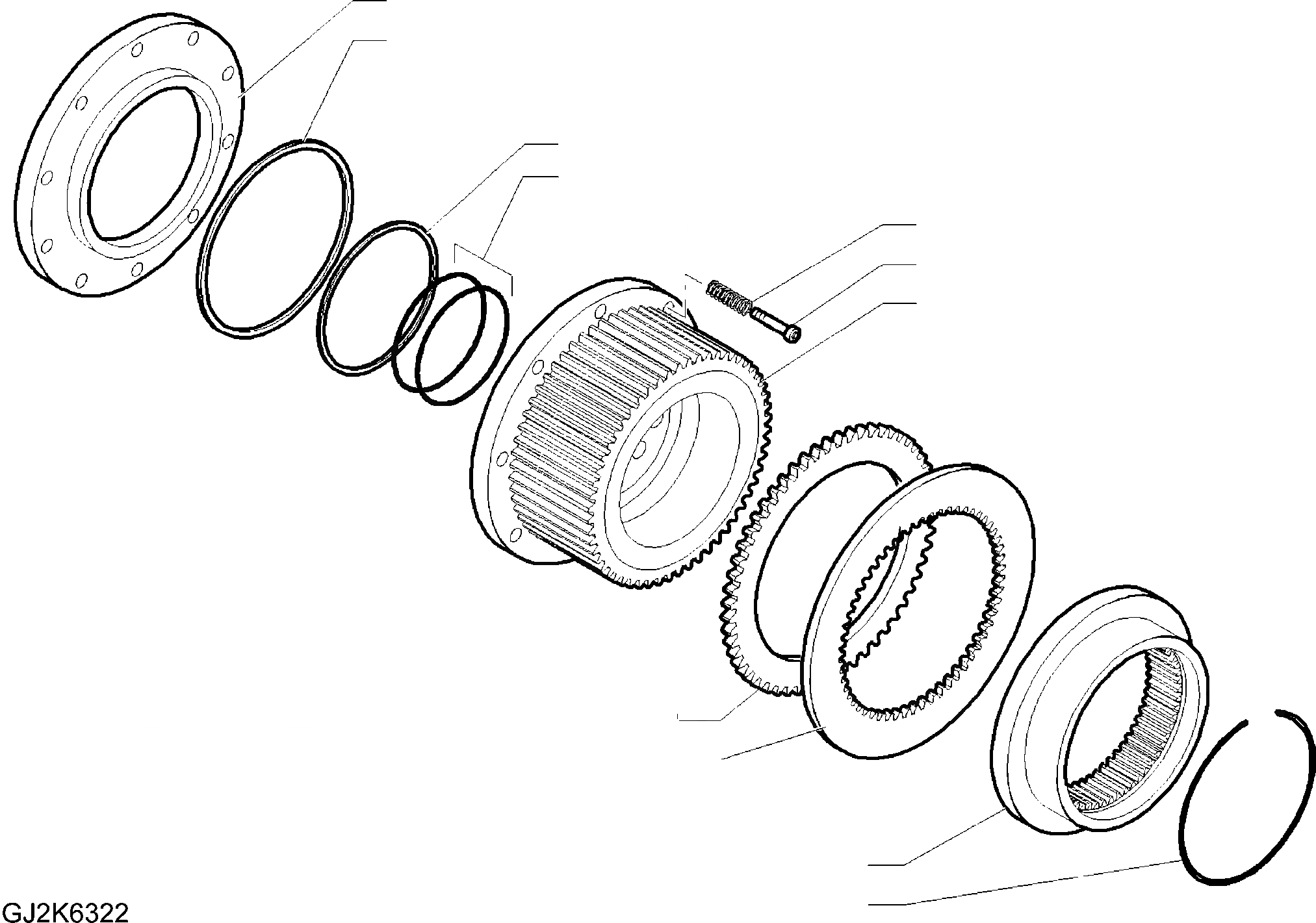 Схема запчастей Komatsu PW180-7E0 - ЗАДН. МОСТ (7/7) (.7M ШИР.) ТОРМОЗ. (/) НИЖНЯЯ ГИДРОЛИНИЯ И ЛИНИЯ ХОДА