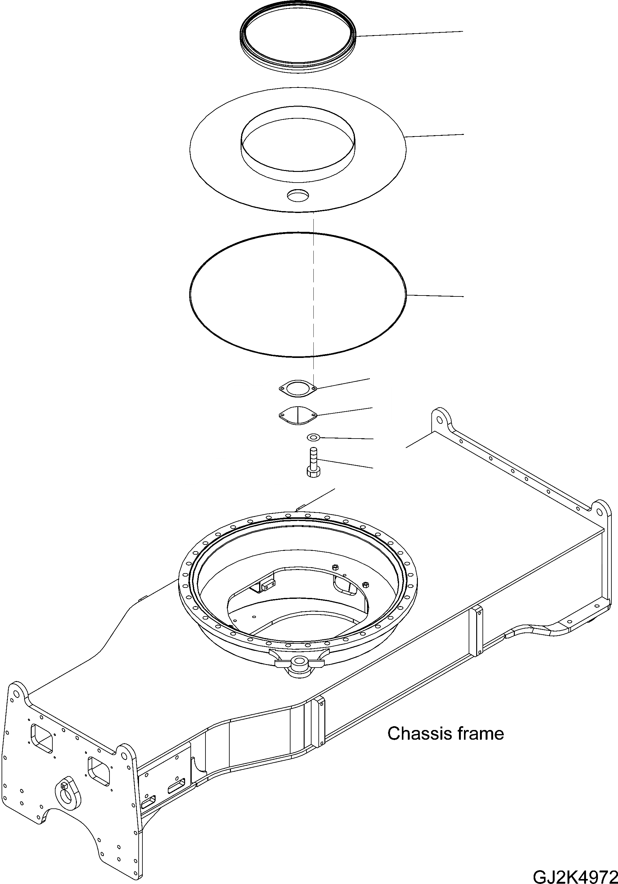 Схема запчастей Komatsu PW180-7E0 - РЕЗЕРВУАР Д/СМАЗКИ COVER S ПОДВЕСКА И КОЛЕСА
