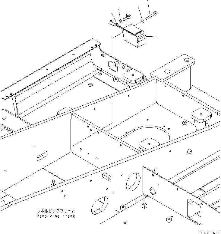 Схема запчастей Komatsu PW200-7 - ХОД РЕВЕРС СИГНАЛИЗ-Я ЭЛЕКТРИКА