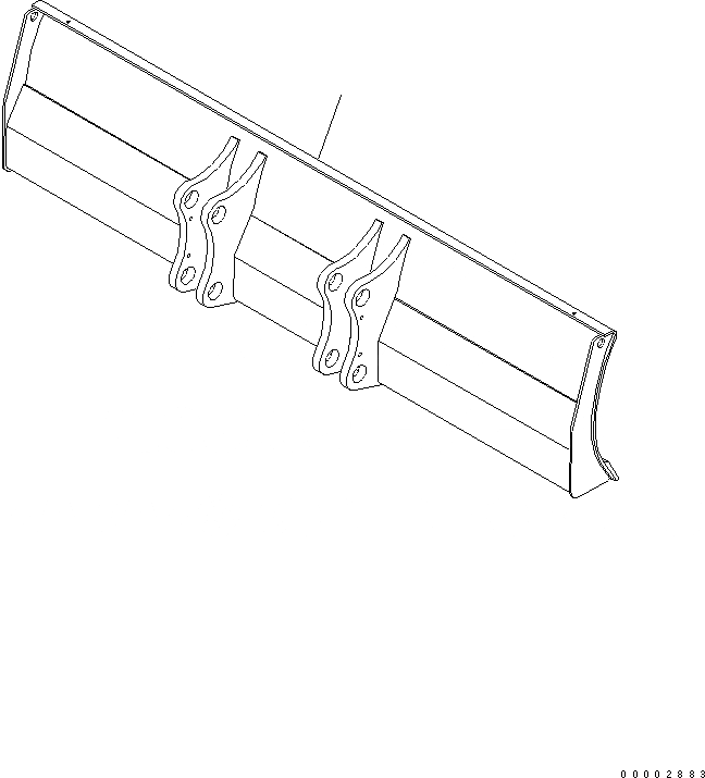 Схема запчастей Komatsu PW200-7K - ОТВАЛ (ДЛЯ .7M ШИР. ЗАДН. ОТВАЛ) S SUSPENTION И КОЛЕСА
