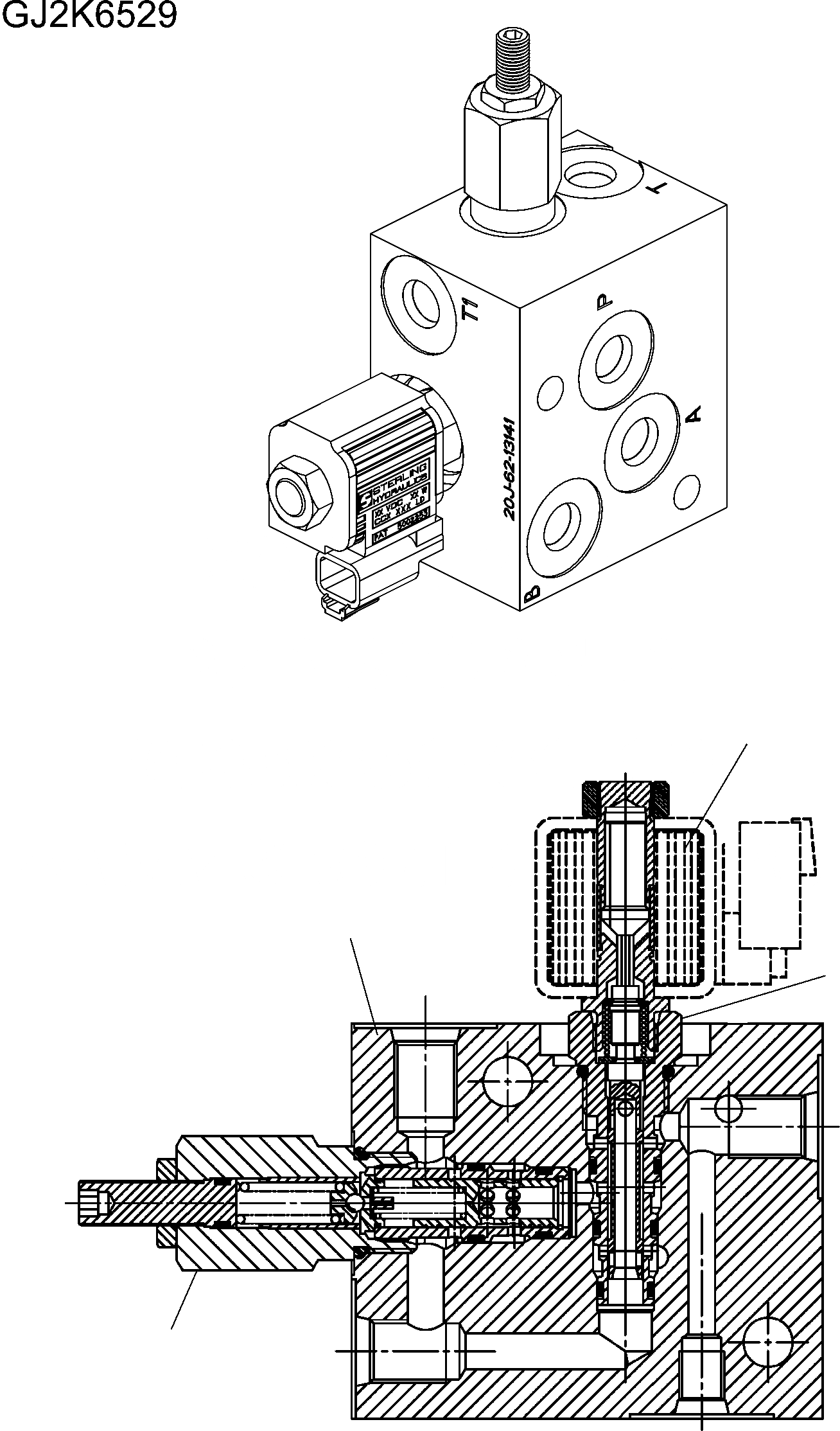 Схема запчастей Komatsu PW200-7E0 - ГИДРАВЛ БЫСТРОСЪЕМН. МЕХ-М КЛАПАН (ВНУТР. ЧАСТИ) Y ОСНОВН. КОМПОНЕНТЫ И РЕМКОМПЛЕКТЫ
