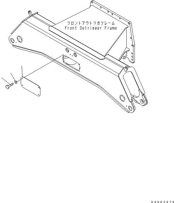 Схема запчастей Komatsu PW220-7K - ЦИЛИНДР ОПОРЫ (ДЛЯ ПЕРЕДН. ОПОРА) SUSPENTION И КОЛЕСА