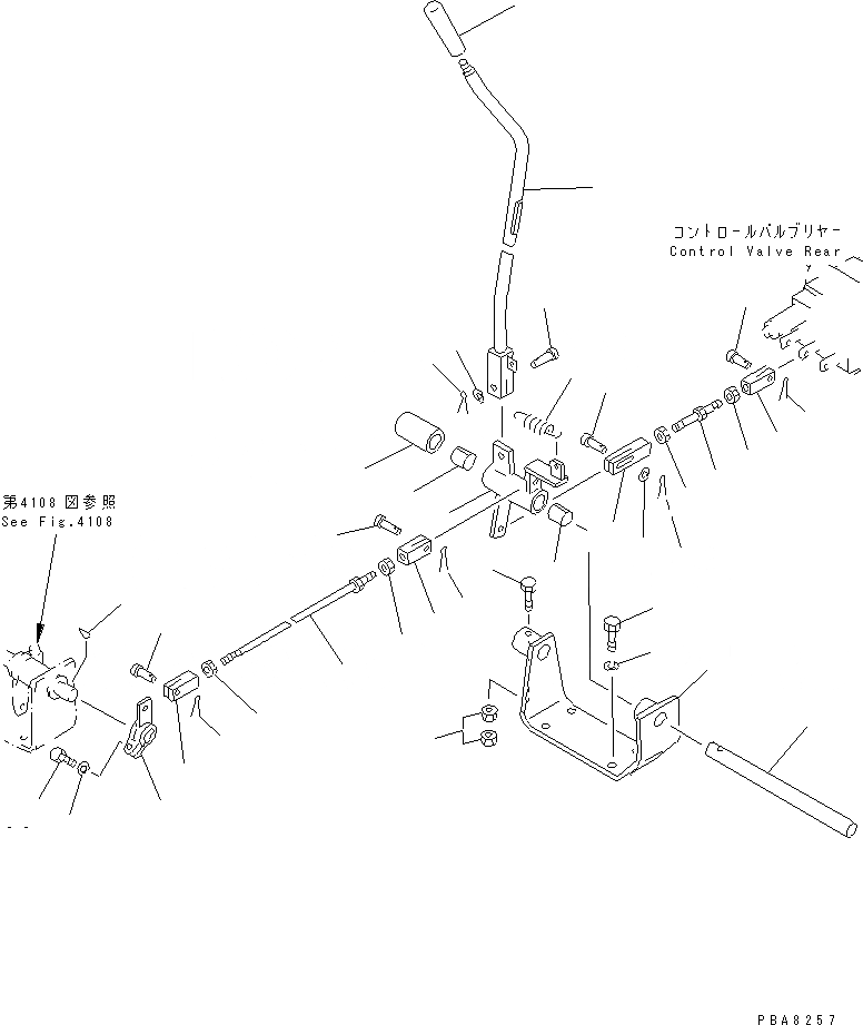 Схема запчастей Komatsu PW30-1 - РЫЧАГ УПРАВЛ-Я ТРАНСМИССИЕЙ (ДЛЯ I.S.O. PATTERN) (ДЛЯ КАБИНЫ) (ДЛЯ COMBINATION ОСВЕЩЕНИЕ) (КРОМЕ ЯПОН.) СИСТЕМА УПРАВЛЕНИЯ¤ ОСНОВНАЯ РАМА И ШАССИ
