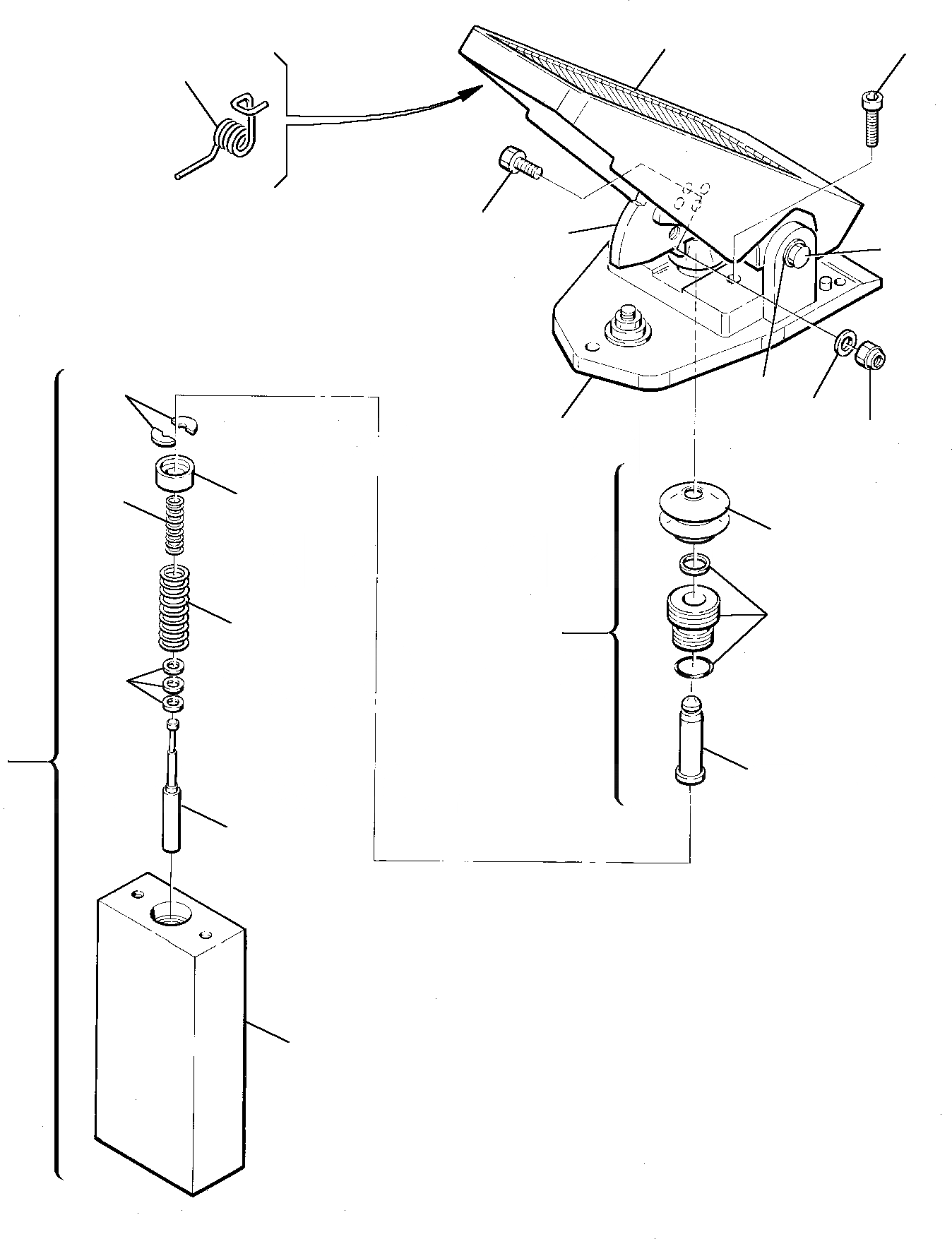 Схема запчастей Komatsu PW75-1 - КЛАПАН PPC(ДЛЯ ХОДА) УПРАВЛ-Е РАБОЧИМ ОБОРУДОВАНИЕМ