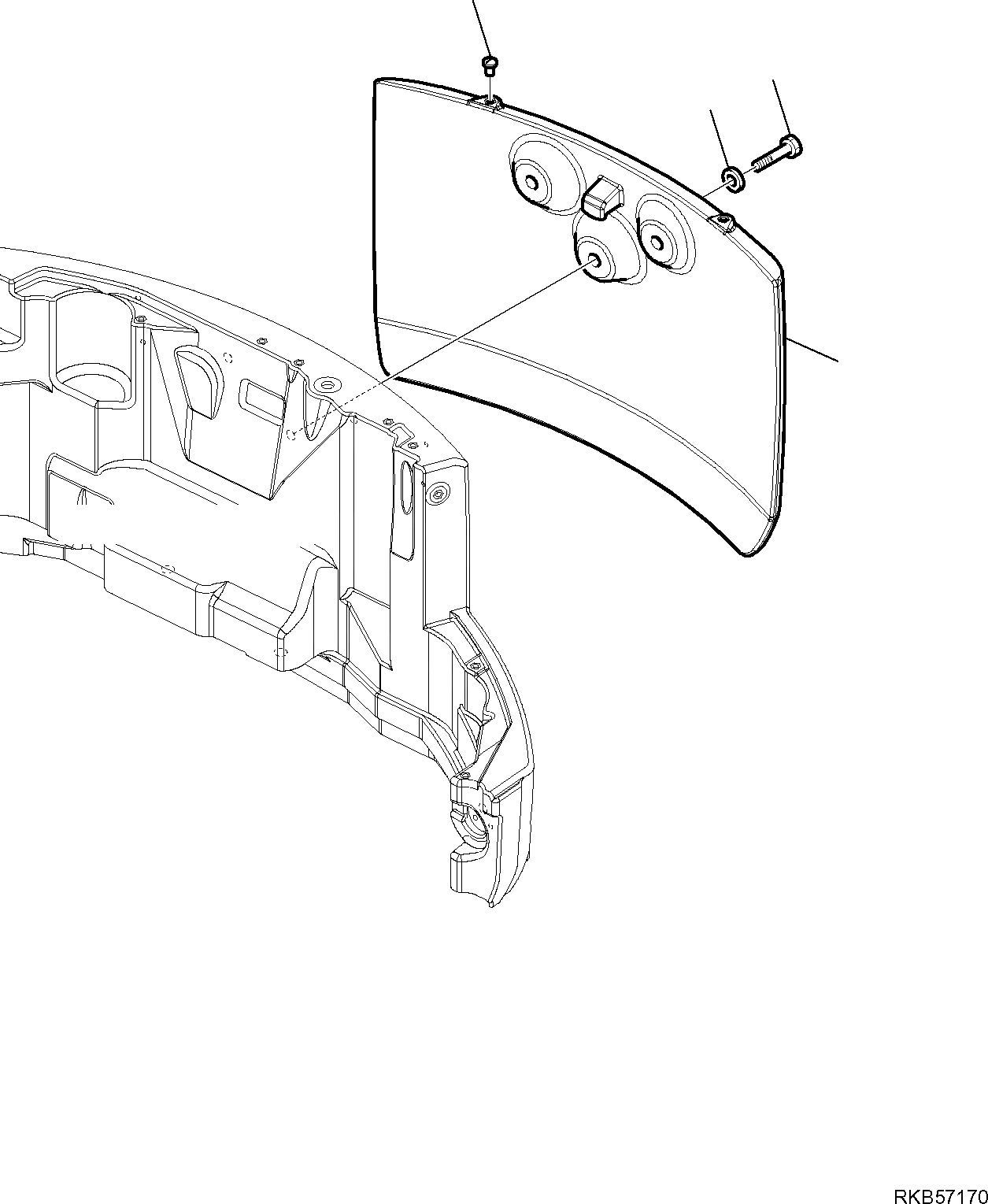Схема запчастей Komatsu PW98MR-6 - ПРОТИВОВЕС (8 KG) СИСТЕМА УПРАВЛЕНИЯ И ОСНОВНАЯ РАМА
