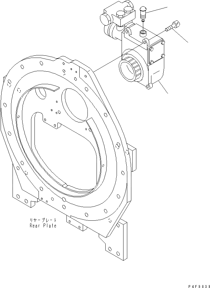 Схема запчастей Komatsu RFS459-1 - ВРАЩАЮЩ. ВИЛЫ (WORM ПРИВОД) (КРЮК ТИП) (С БОКОВ. СДВИГ) ВРАЩАЮЩ. ВИЛЫ (КРЮК ТИП С БОКОВ. СДВИГ) (ДЛЯ FV МАЧТА)