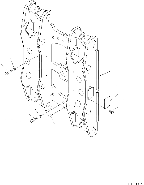 Схема запчастей Komatsu RSD157-2 - ROLL КРЕПЛЕНИЕ (INTEGRAL ТИП) (ДЛЯ ДВОЙН. ПОВОРОТН.) РАМА ROLL КРЕПЛЕНИЕ (DOBULE ПОВОРОТН. INTEGRAL ТИП) (FV)
