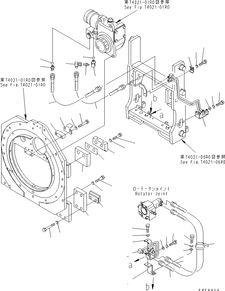 Схема запчастей Komatsu RSE157-1-AR - ROLL КРЕПЛЕНИЕ (КРЮК ТИП) (ДЛЯ ОДИНОЧН. ПОВОРОТН.) ТРУБЫ COMMON (ДЛЯ T AR-) ROLL КРЕПЛЕНИЕ (S/ПОВОРОТН. КРЮК ТИП) (FV МАЧТА¤MM FL/FV) (REACH)