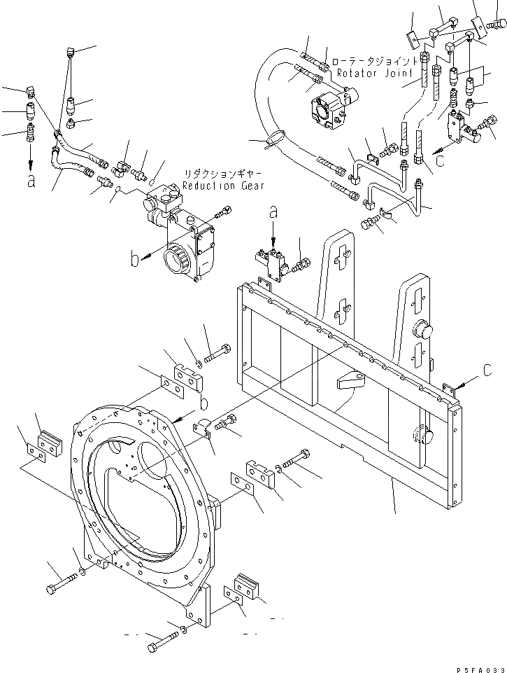 Схема запчастей Komatsu RSE459-1 - ROLL КРЕПЛЕНИЕ (ТРУБЫ) (КРЮК ТИП) (ДЛЯ ОДИНОЧН. ПОВОРОТН. И HALF SPLIT) (ДЛЯ FFV ЦИЛИНДР МАЧТА) ROLL КРЕПЛЕНИЕ(S/S¤H/S КРЮК ТИП)(ДЛЯ FFV ЦИЛИНДР МАЧТА)