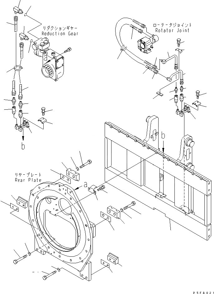 Схема запчастей Komatsu RSE5A1-1 - ROLL КРЕПЛЕНИЕ (ТРУБЫ) (КРЮК ТИП) (ДЛЯ ОДИНОЧН. ПОВОРОТН. И HALF SPLIT) (ДЛЯ FV МАЧТА) ROLL КРЕПЛЕНИЕ(S/S¤H/S КРЮК ТИП)(EXCLUSIVE ЧАСТИ ДЛЯ FV МАЧТА)
