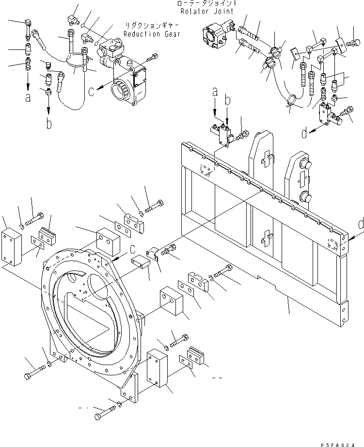 Схема запчастей Komatsu RSE5A1-1 - ROLL КРЕПЛЕНИЕ (ТРУБЫ) (КРЮК ТИП) (ДЛЯ ОДИНОЧН. ПОВОРОТН. И HALF SPLIT) (ДЛЯ TFV МАЧТА) ROLL КРЕПЛЕНИЕ(S/S¤H/S КРЮК ТИП)(EXCLUSIVE ЧАСТИ ДЛЯ TFV МАЧТА)