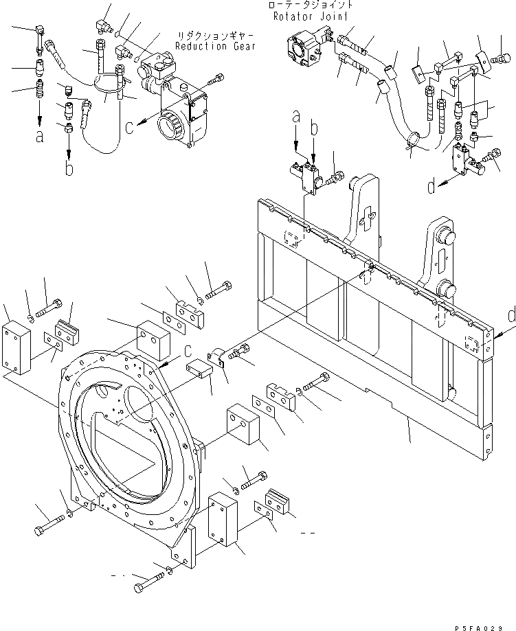 Схема запчастей Komatsu RSE5A1-1 - ROLL КРЕПЛЕНИЕ (ТРУБЫ) (КРЮК ТИП) (ДЛЯ ОДИНОЧН. ПОВОРОТН. И HALF SPLIT) (ДЛЯ FFV МАЧТА) ROLL КРЕПЛЕНИЕ(S/S¤H/S КРЮК ТИП)(EXCLUSIVE ЧАСТИ ДЛЯ FFV МАЧТА)