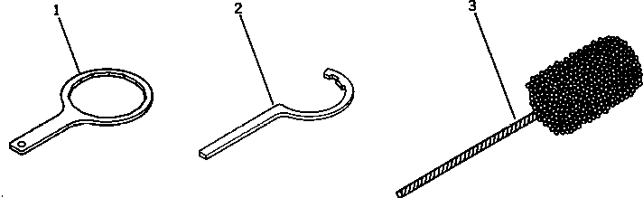 Схема запчастей Komatsu S3D84-2J - ИНСТРУМЕНТ ИНСТРУМЕНТ И РЕМКОМПЛЕКТЫ