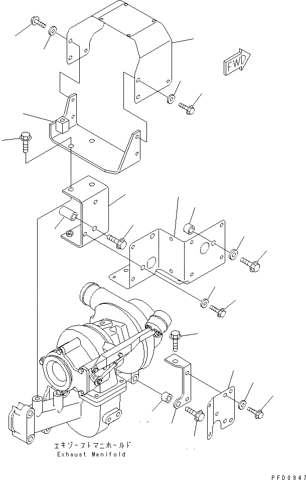 Схема запчастей Komatsu S4D102E-1G - ТЕРМОЗАЩИТА(№78-) ДВИГАТЕЛЬ
