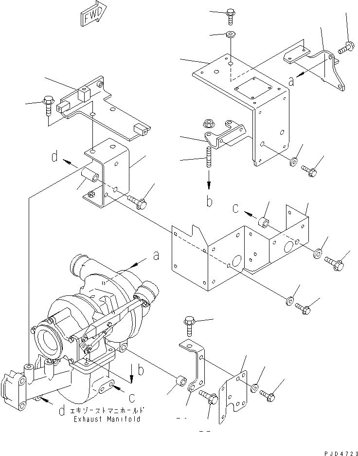 Схема запчастей Komatsu S4D102E-1G - ТЕРМОЗАЩИТА(№9-) ДВИГАТЕЛЬ