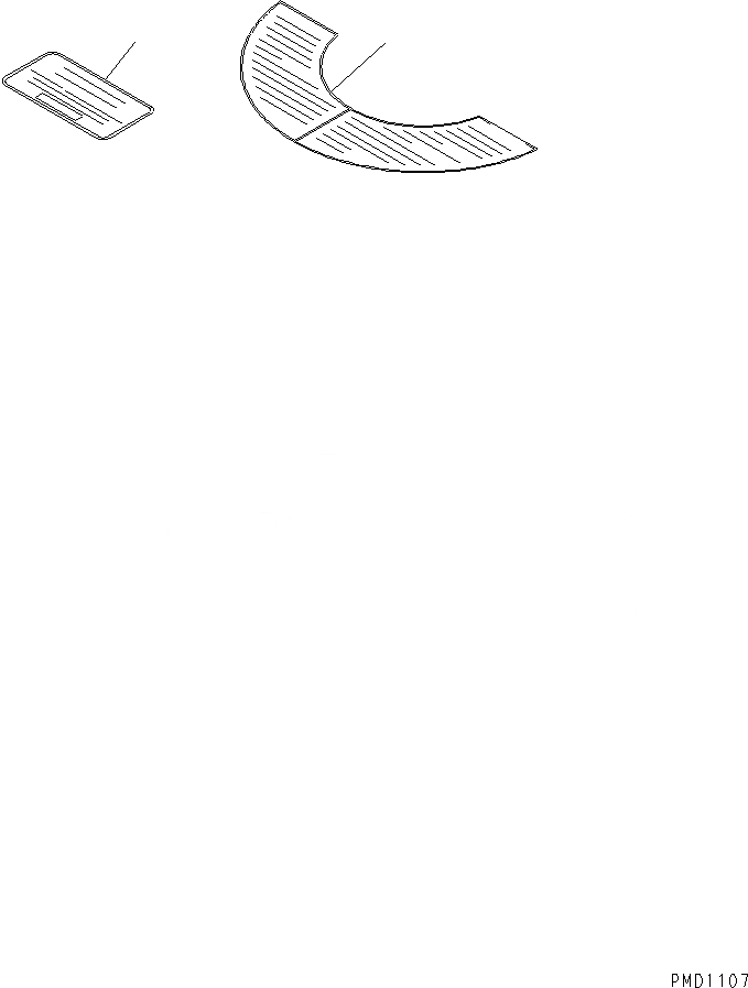 Схема запчастей Komatsu S4D102E-1H - ПРЕДУПРЕЖДАЮЩ. МАРКИРОВКА (ЯПОН.-АНГЛ.)(№9-987) ДВИГАТЕЛЬ