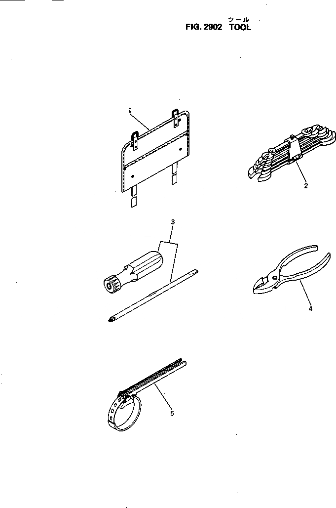 Схема запчастей Komatsu S4D105-5L - ИНСТРУМЕНТ ИНСТРУМЕНТ И РЕМКОМПЛЕКТЫ