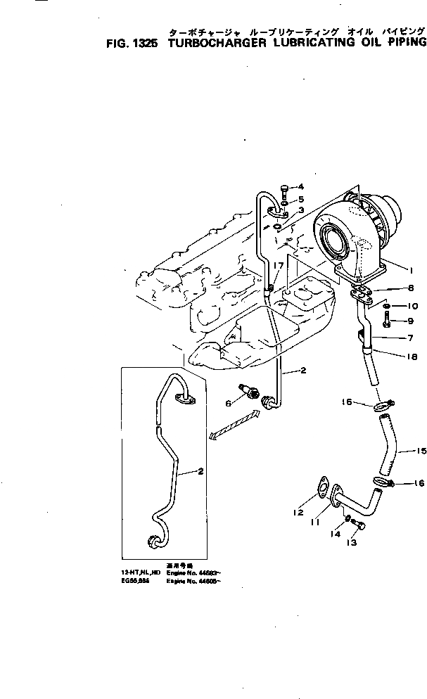 Схема запчастей Komatsu S4D105-3H - - -