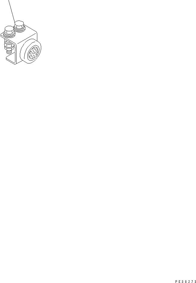 Схема запчастей Komatsu S4D95LE-3A-2A - СИГНАЛ ОБОГРЕВ-ЛЯ(№-) ДВИГАТЕЛЬ