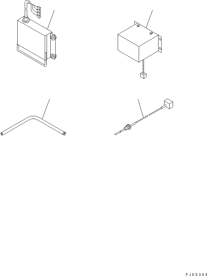 Схема запчастей Komatsu S6D102E-1F - КЕРАМИЧ. ГЛУШИТЕЛЬ КОМПОНЕНТЫ (ОПЦИОНН)(№-) ДВИГАТЕЛЬ