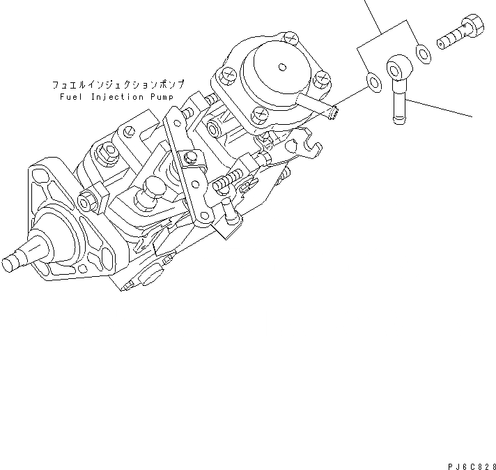 Схема запчастей Komatsu S6D102E-1S - ВОЗВРАТ ТОПЛИВА(№9-) ДВИГАТЕЛЬ