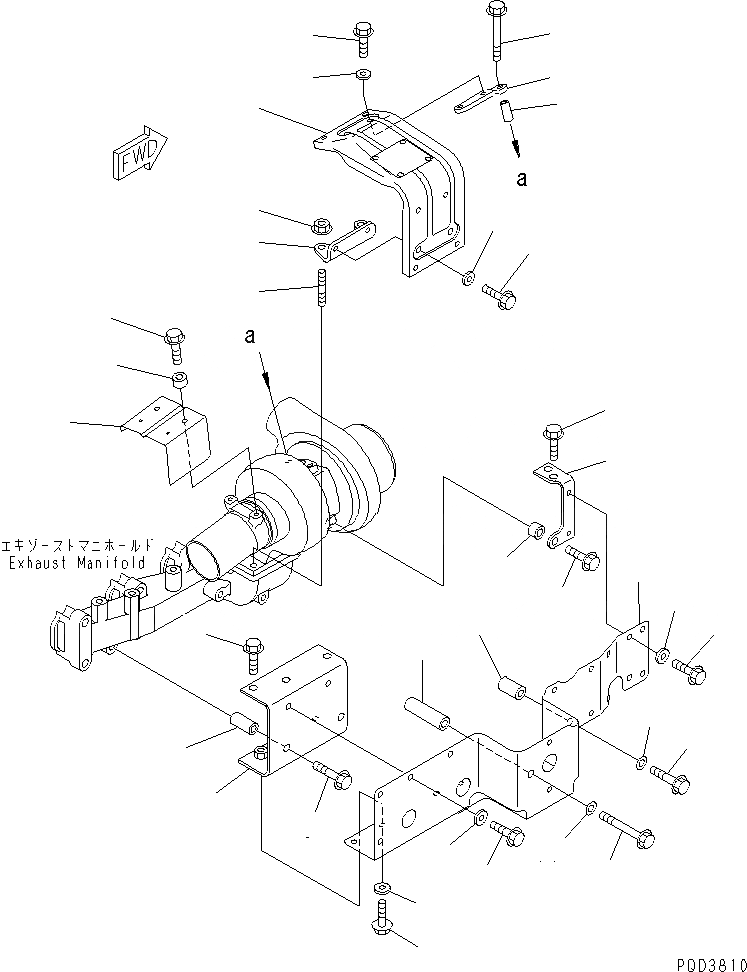 Схема запчастей Komatsu S6D102E-1C-6Z - ТЕРМОЗАЩИТА(№8-8) ДВИГАТЕЛЬ